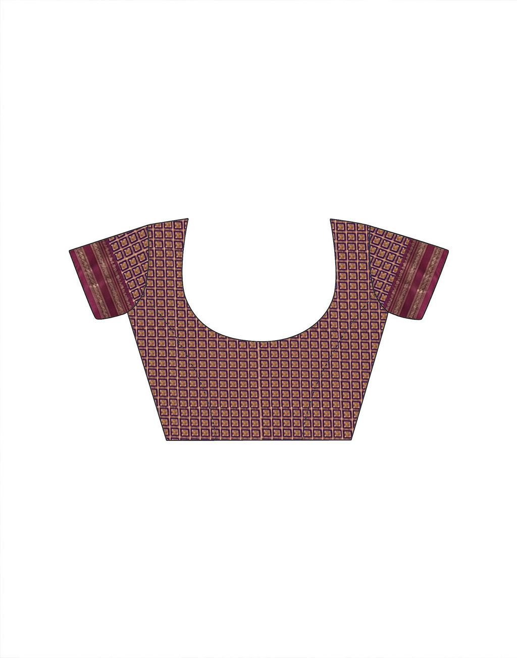 Purple Silk Woven Kanjivaram Saree