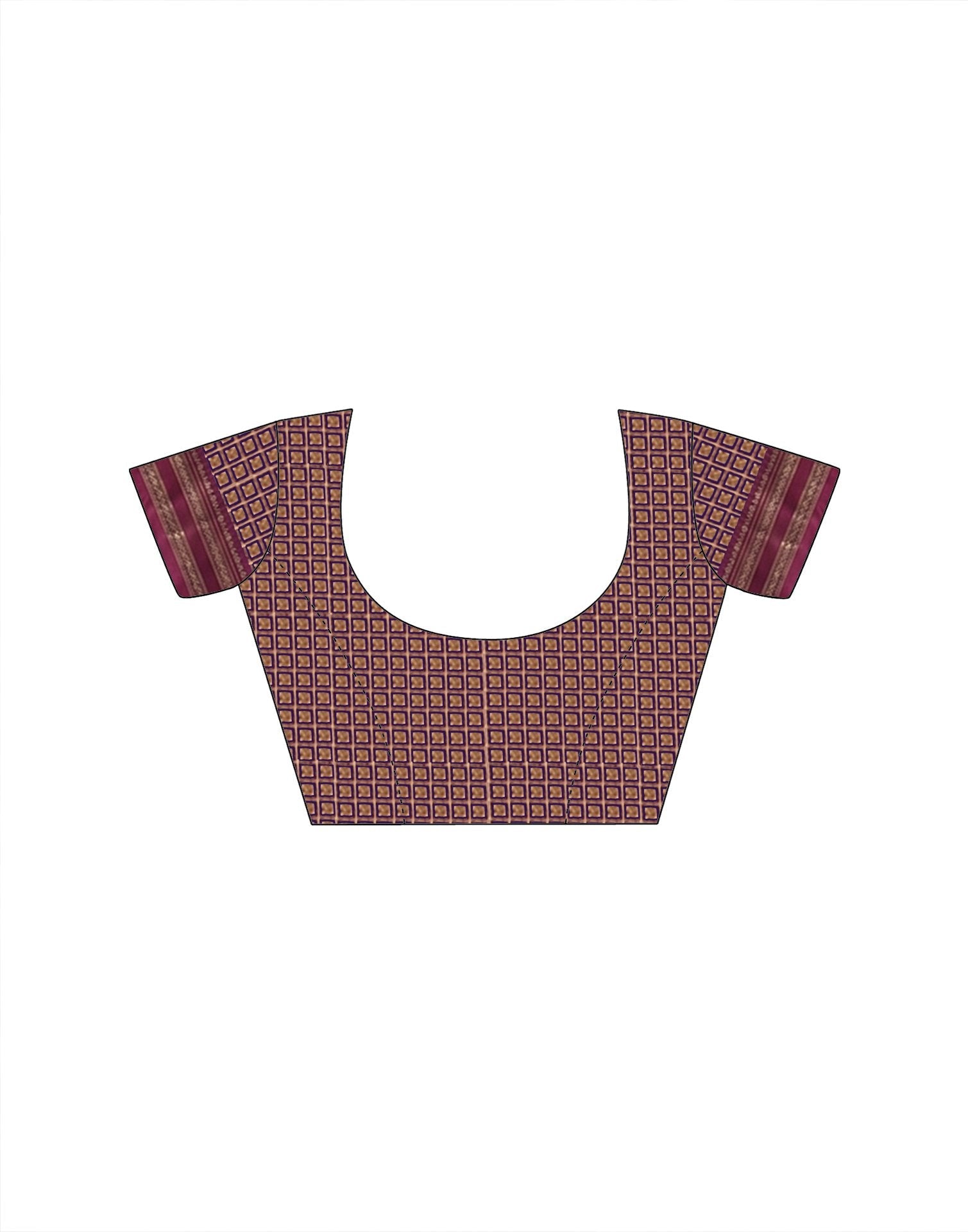 Purple Silk Woven Kanjivaram Saree